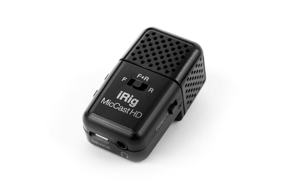 iRig MicCast HD iPhone external microphone