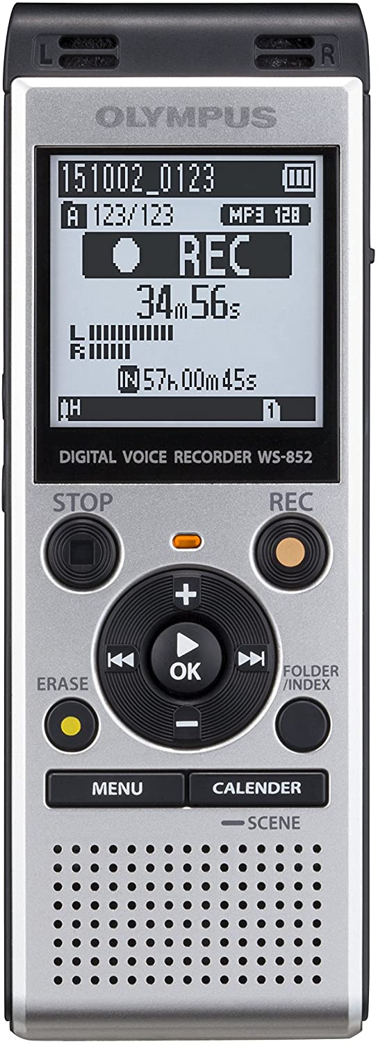 Best voice recorder for beginners Olympus WS 852