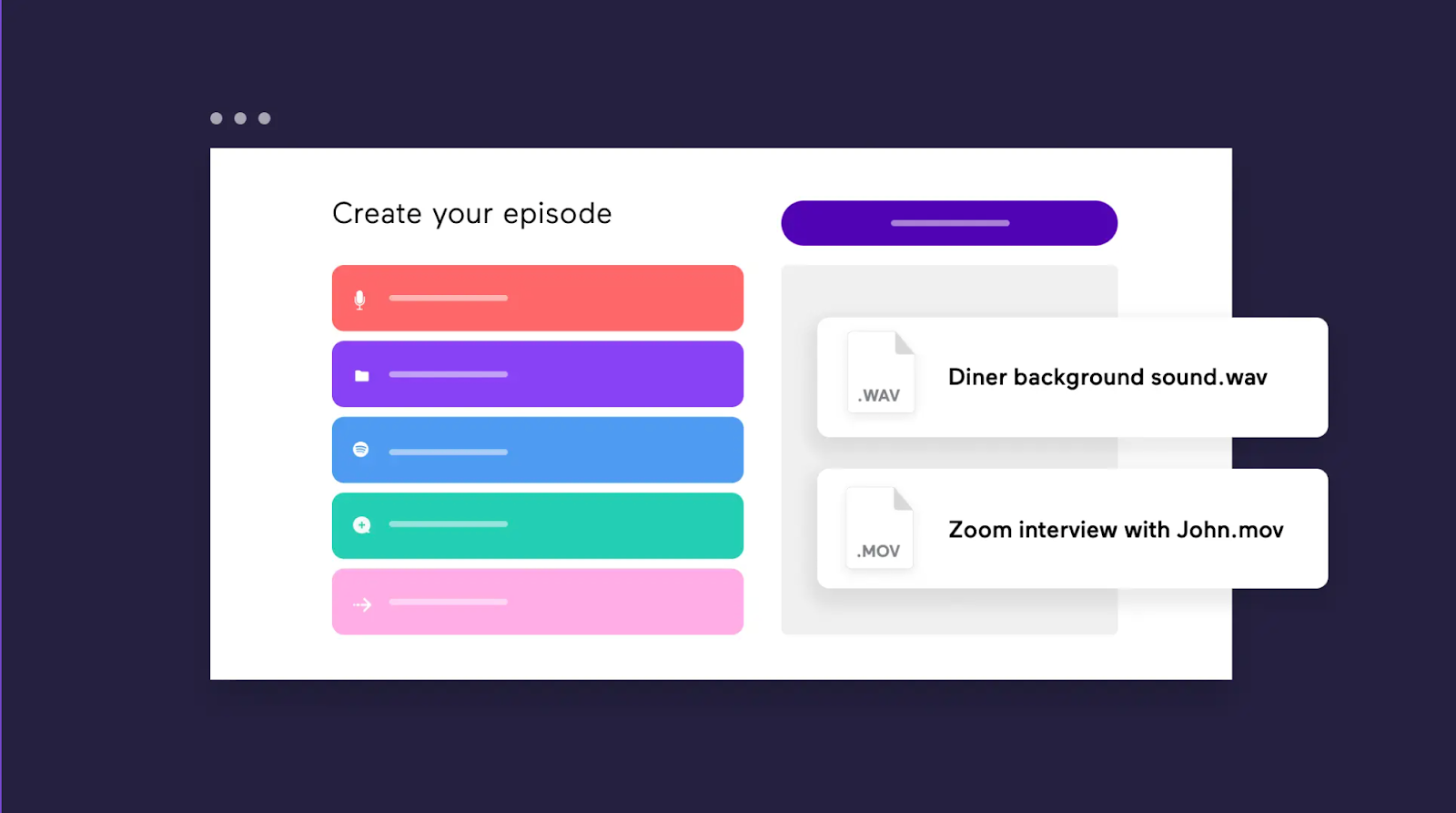 Anchor podcast making app