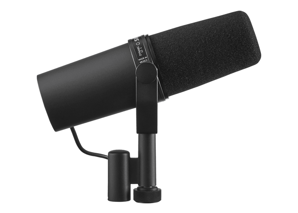 Shure SM7B the best professional XLR microphone