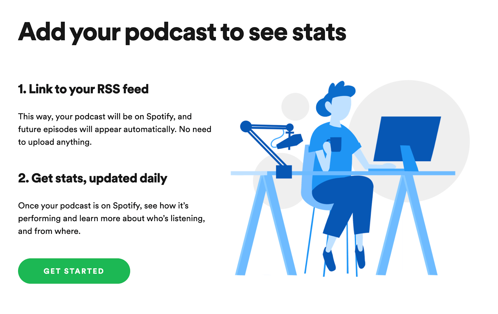 Spotify for podcasters