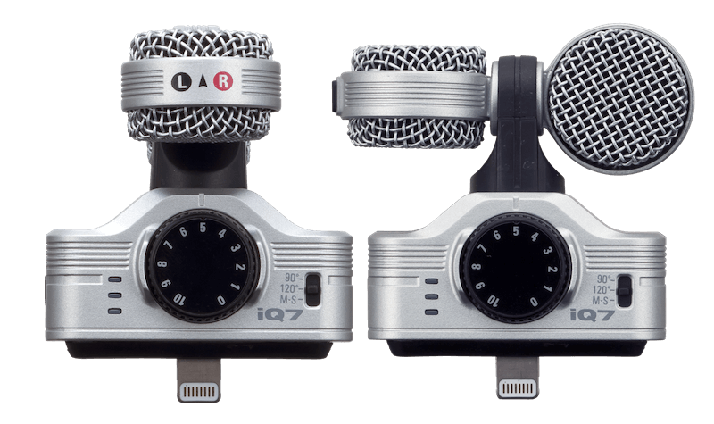Zoom iQ7 microphone for iPhone