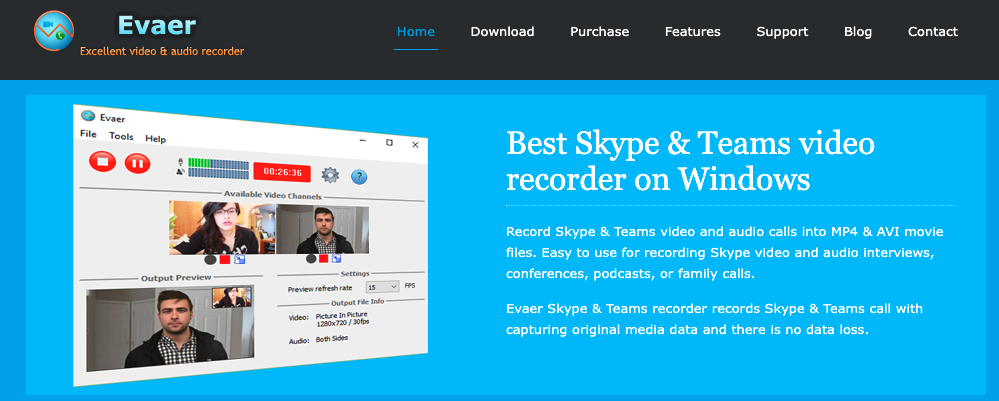 Evaer Skype recorder