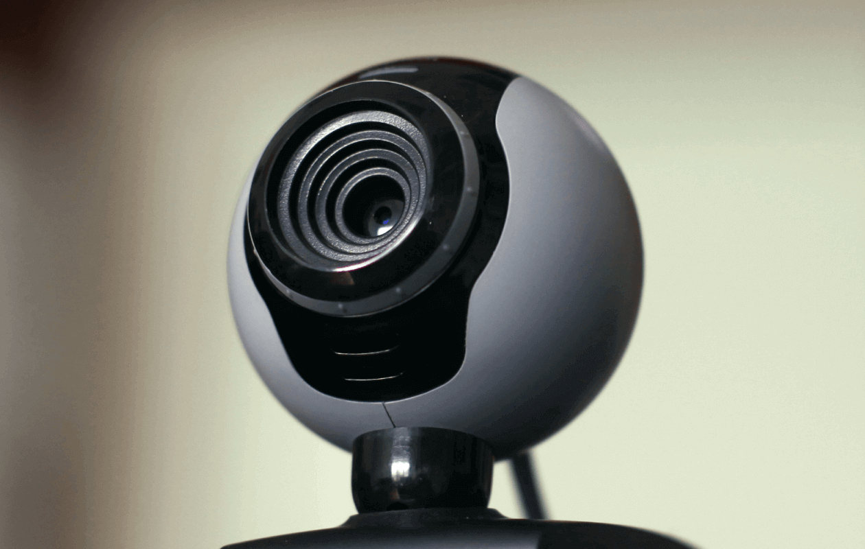 a webcam, one of the best camera types for streaming