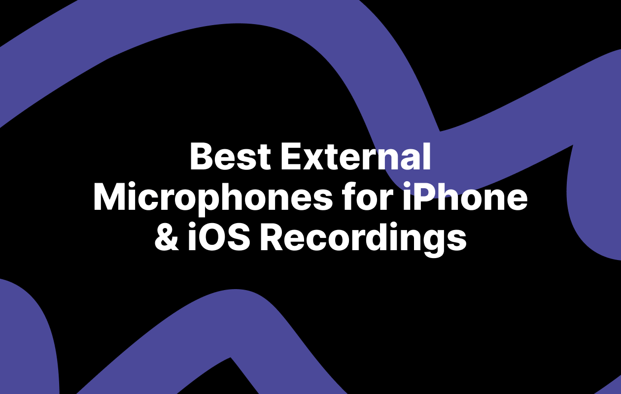 external microphones for iphone